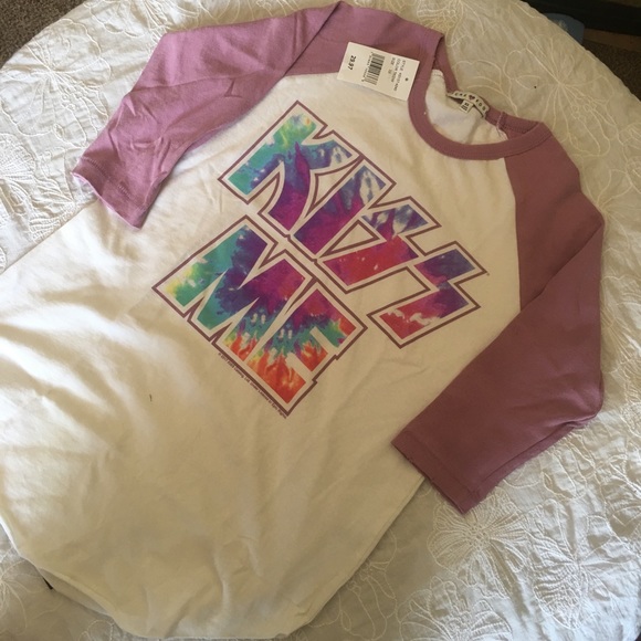 Junk Food Clothing Tops - Junk Food baseball T-SHIRT
